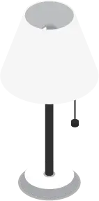 Smart light lamp vector